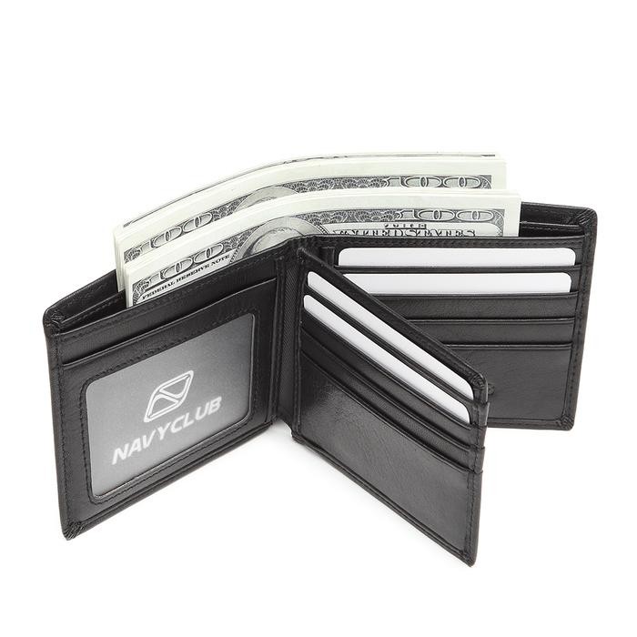 Eiger Wallets - Maghann Dompet Pria Lipat Dompet Kulit Asli Free Box Id Kartu Uang