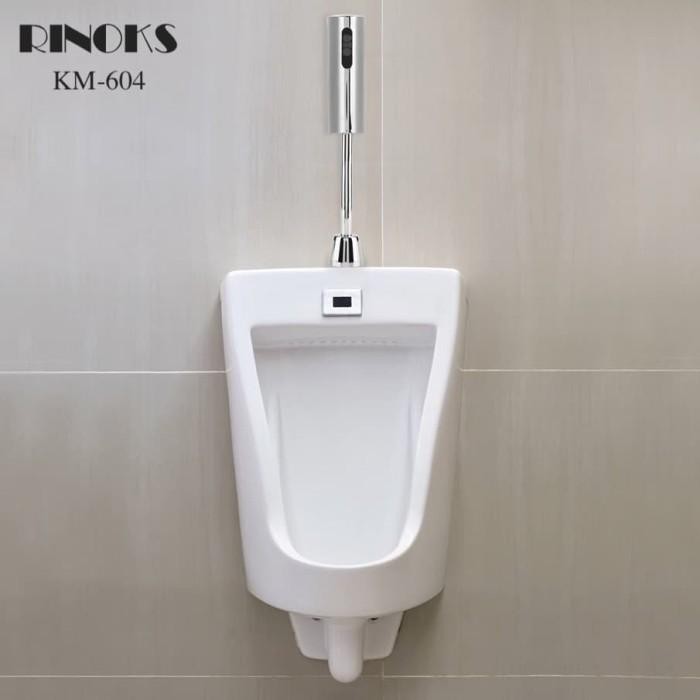 RINOKS layar Urinoir sensor flush otomatis bilas KM-604 DC