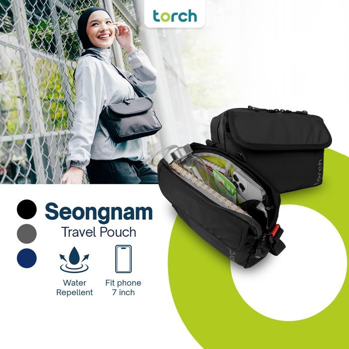 Eiger Wallets - Tas Selempang Bahu Pria Wanita - Travel Pouch Sling Bag Seongnam