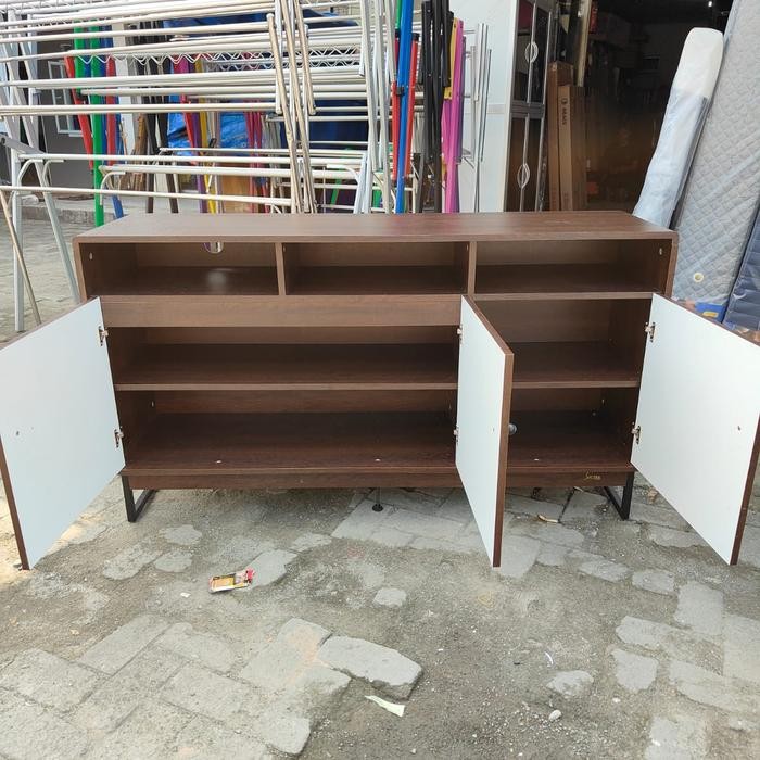 Meja Tv / Buffet Tv Minimalis / Credenza 120 Cm