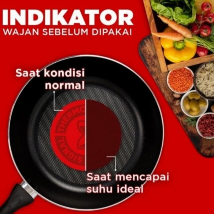 Bisa Gosend Tefal Cook & Clean Wokpan 28 Cm / Wajan Penggorengan
