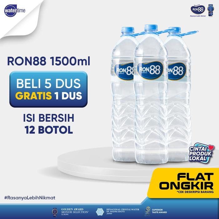

Pilihan- Ron88 Botol 1500 Ml (5 Karton Bonus 1 Karton)