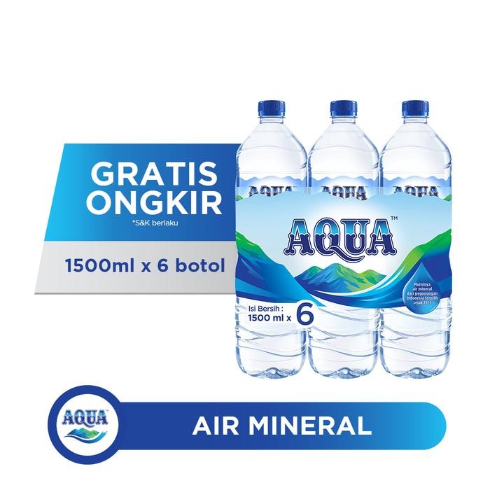 

Pilihan- Aqua Multipack 1500Ml X 6 Botol