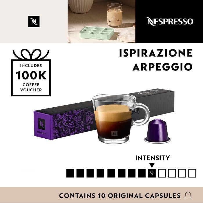 

Pilihan- Nespresso Ispirazione Firenze Arpeggio Coffee Capsule (Kopi Kapsul)