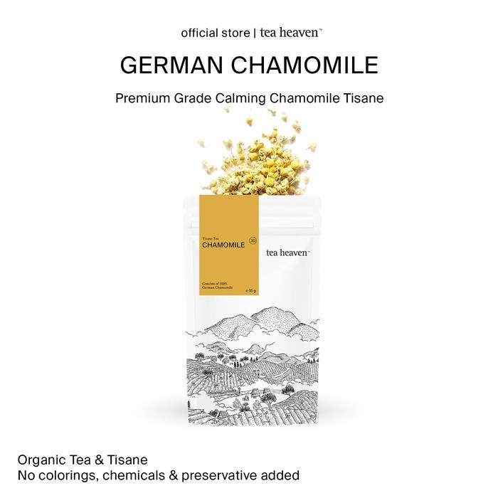 

Pilihan- Chamomile Flowers Premium Organik Bunga Kamomil Murni Tea Heaven
