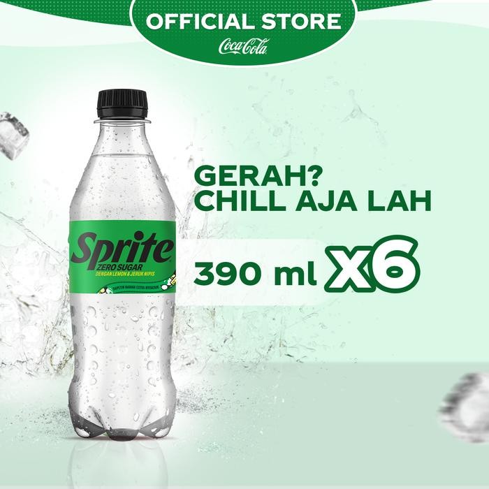 

Pilihan- Sprite Zero Lemon Lime Minuman Soda - Botol 390Ml - X6 Pcs