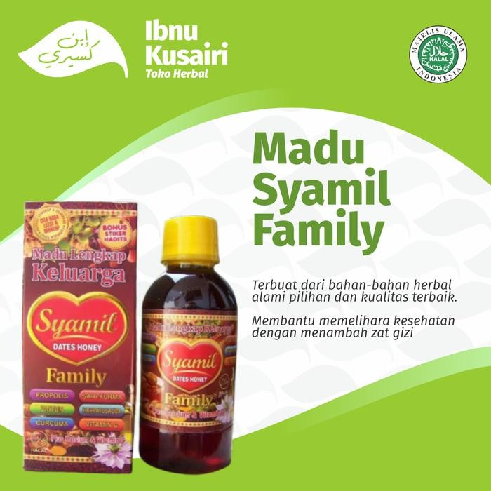 

Pilihan- Madu Syamil Dates Honey Family 200Ml