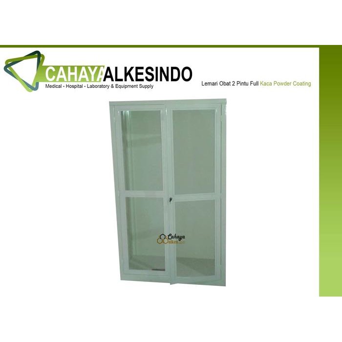 

Lemari Obat 2 Pintu Full Kaca Medis Rumah Sakit Filling Cabinet