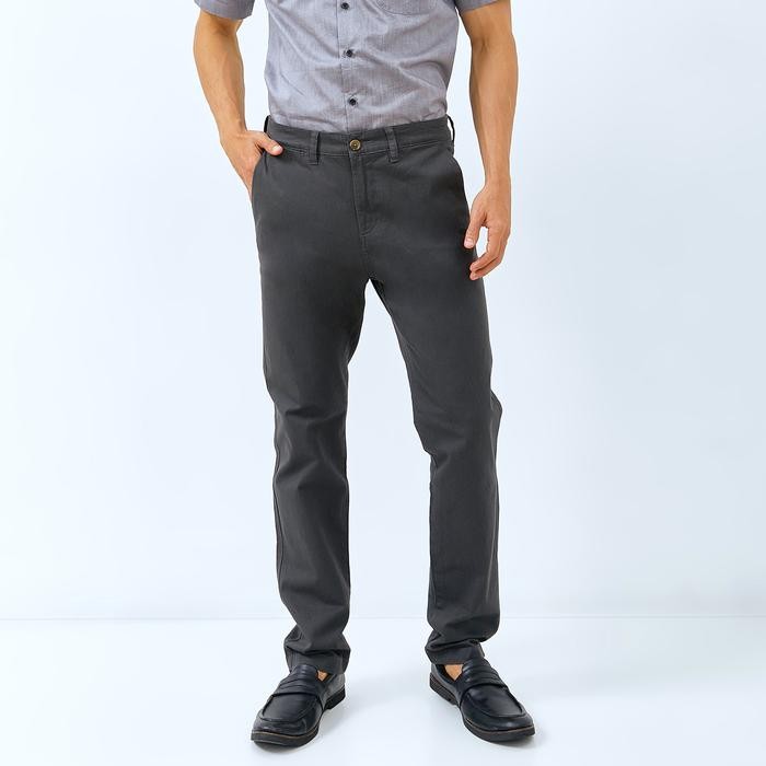 NEW PRODUK CELANA PRIA CHINO PANJANG WD & CO. GRAY SLIMFIT BAHAN STRETCH MELYLA