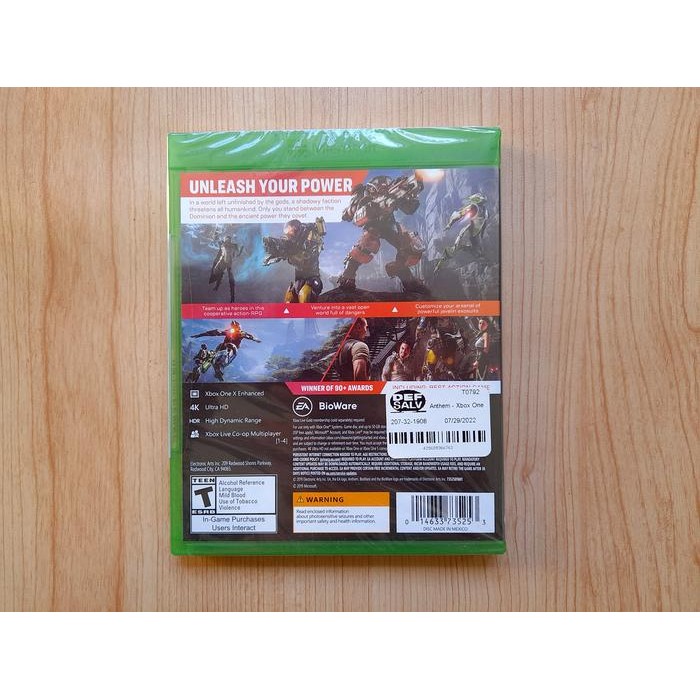 Game/Bd Xbox One - Anthem