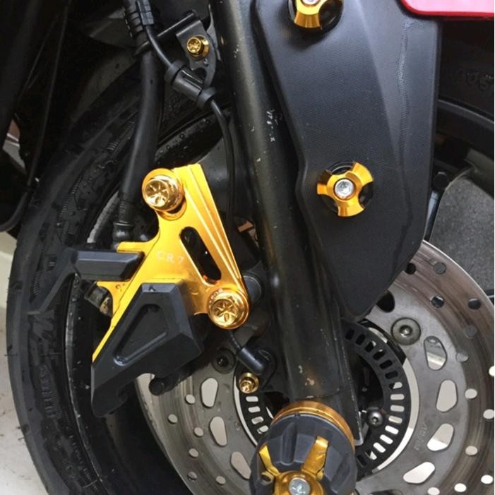 paket hemat cover kaliper + jalu as roda + baut spakbor yamaha nmax aerox 155 variasi termurah