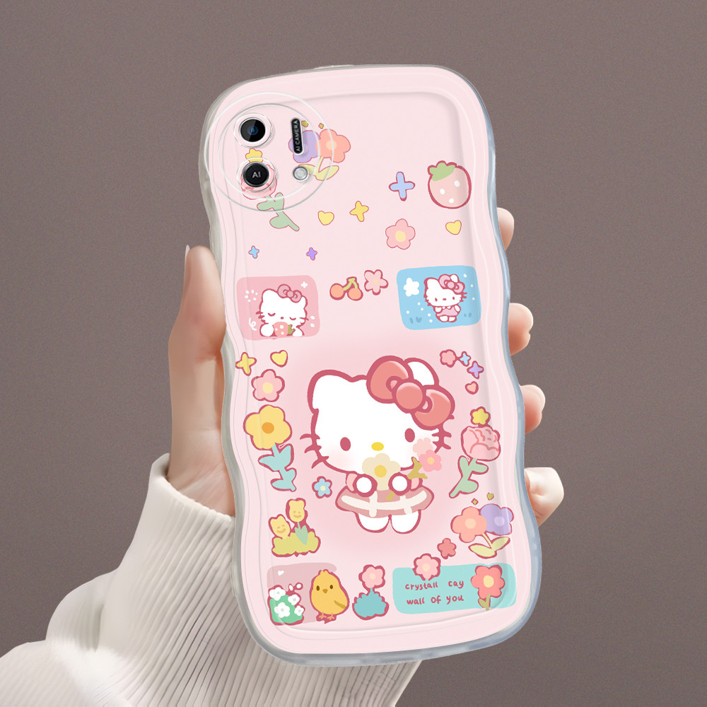 Casing Hp Untuk OPPO A16K A16E Case Phone Sofcase Kartun Soft Imut Handphone Cassing Kartun Kesing 5