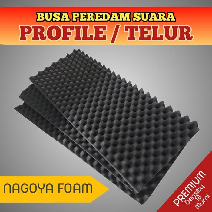 Pilihan- Busa Peredam Premium ,Busa Telor 200X 100X 5Cm