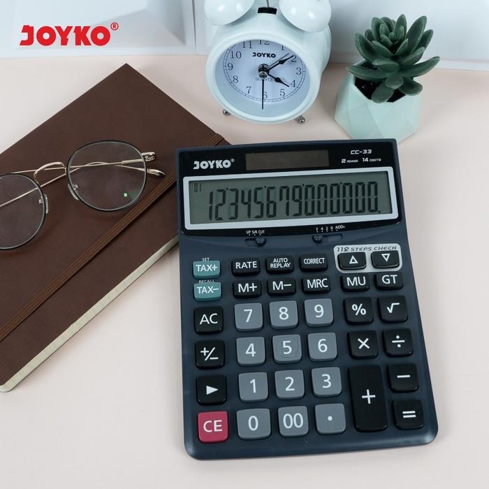 

Calculator / Kalkulator Joyko Cc-33 / 14 Digits / Check Correct