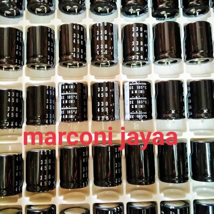 Pilihan- Kapasitor Elco 330Uf 450Volt"Nichicon"