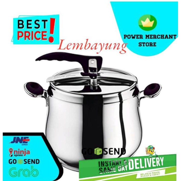 TERBARU OXONE OX-1012 Pressure Cooker / Presto 12 Liter