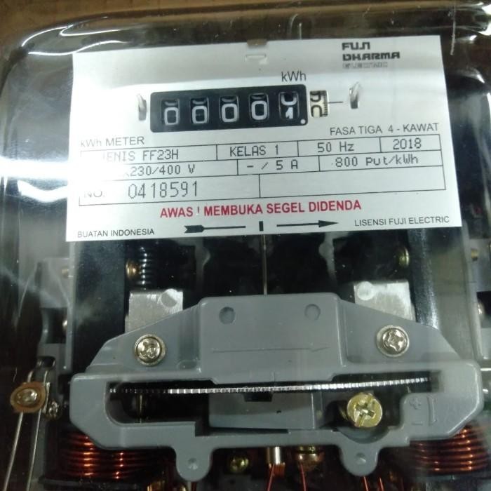 Kwh meter -5A 3 Phase Fuji dharma via CT