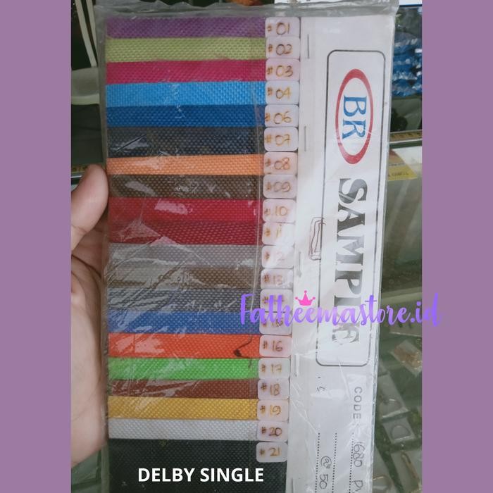 

KAIN BAHAN TAS DELBY/DOLBY SINGLE 1680D KODE 659