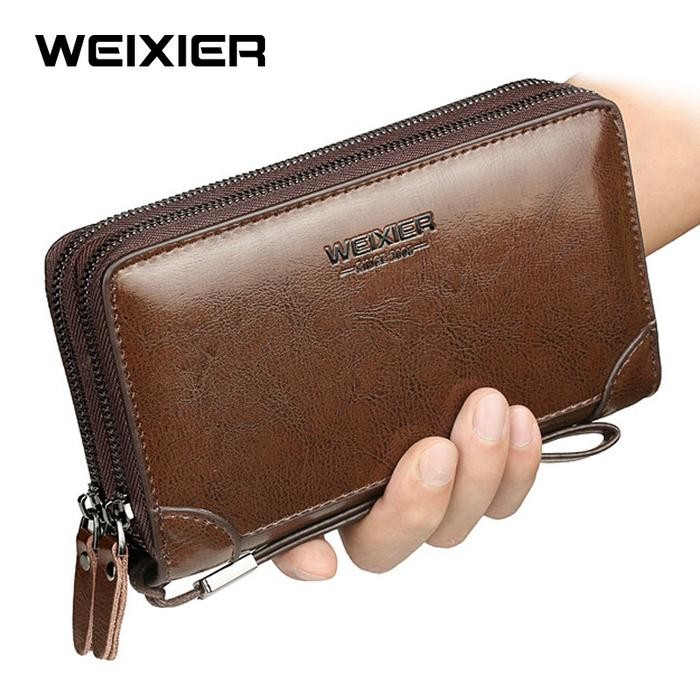 Ori - Dompet Panjang Pria WEIXIER W88 Kulit Premium Long Bifold