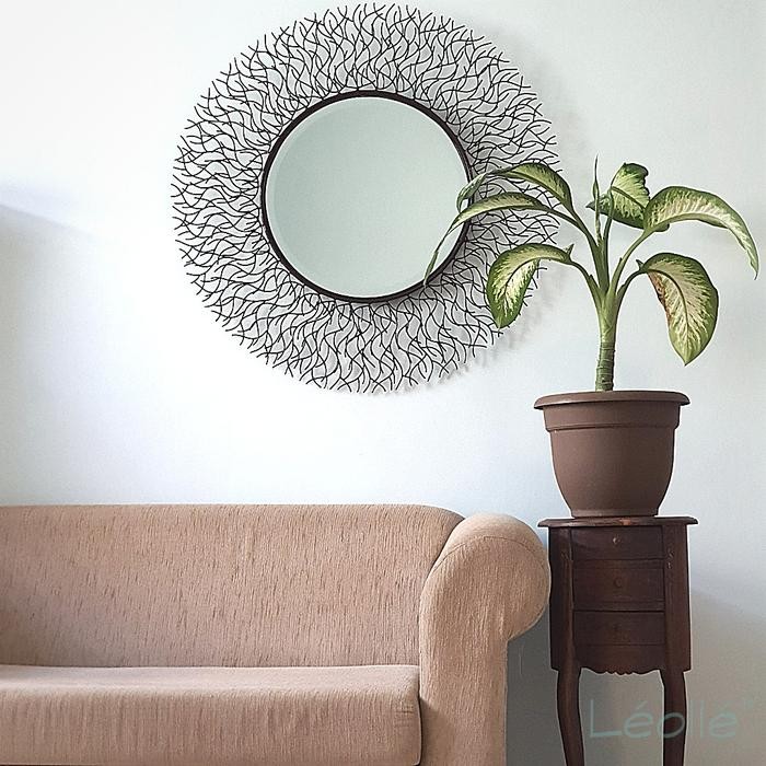 NEW Hiasan Dinding Cermin dinding Ruang Tamu Mewah