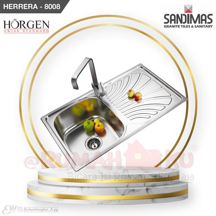 KITCHEN SINK HORGEN HERRERA 8008 steinless stell 304
