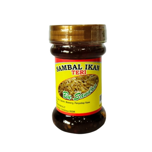 

BU SANDRA SAMBAL IKAN TERI 150 GR