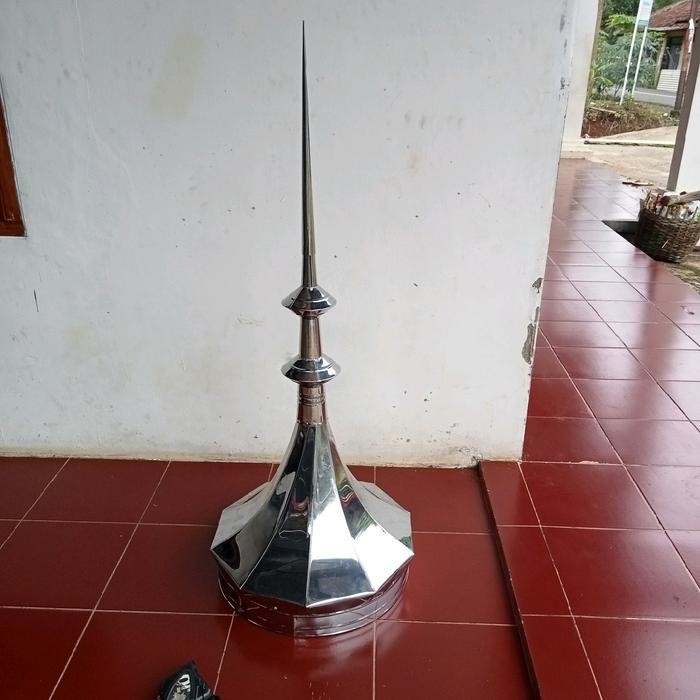 

SIAPKIRIM pucuk kubah stains 45cm .kubahstains# READY STOCK