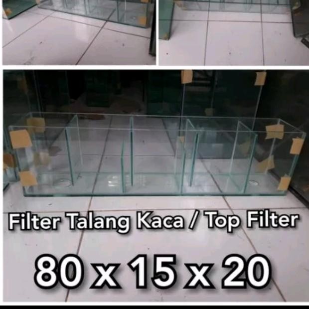 TOP FILTER KACA 80X15X20CM