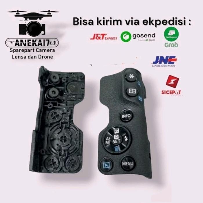 KARET COVER TOMBOL MENU FOR CANON EOS M50