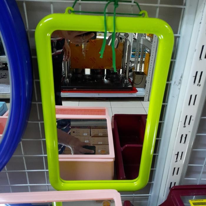 PROMO CERMIN SQUARE KACA - CERMIN DINDING MINIMALIS