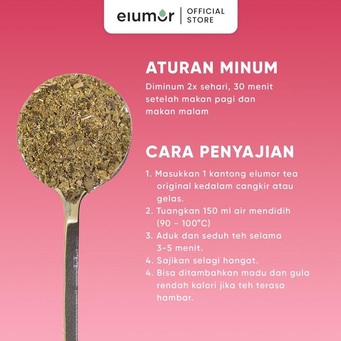 

Promo Elumor Teh Hijau Isi 30 Kantong Elumor Original Teh Herbal Tbk