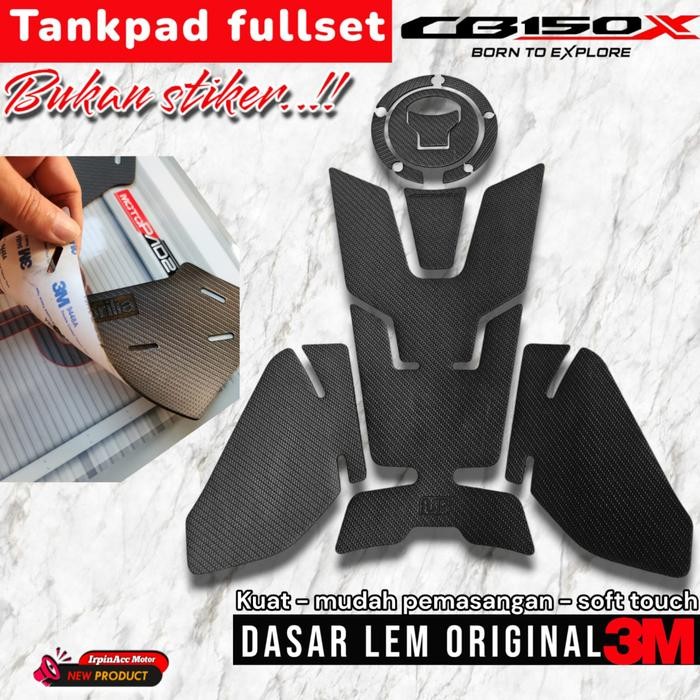 Tankpad CB150X Carbon Pattern Stiker CB150X