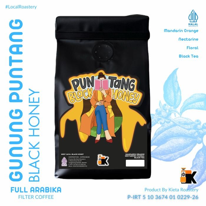 

Kopi Arabika Gunung Puntang Black Honey Juara #1 KKSI 200gr