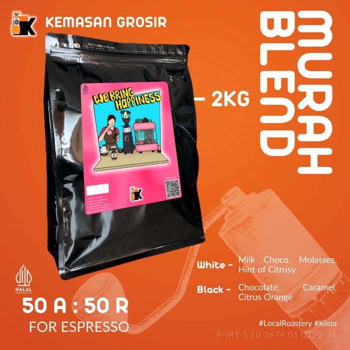 

Biji Kopi Espresso Murah Blend 2kg