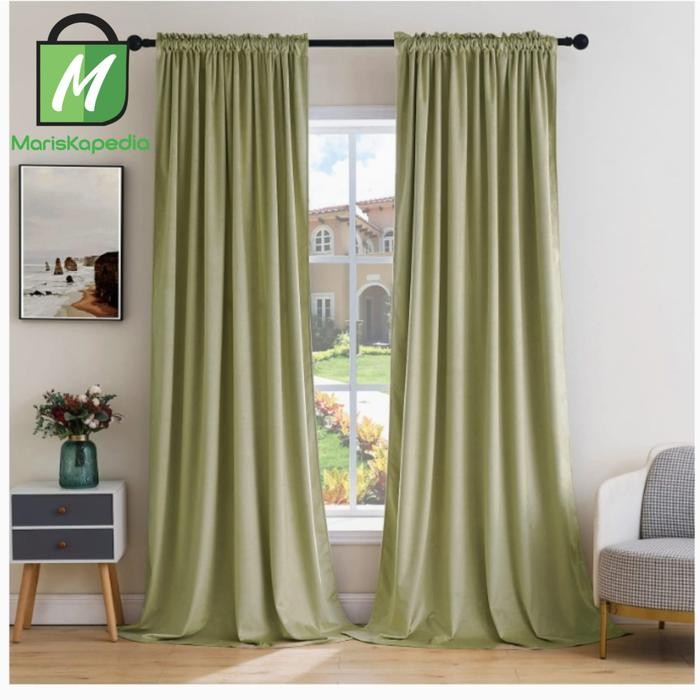 GORDEN BLACKOUT BLUDRU POLOS MINIMALIS SAGE