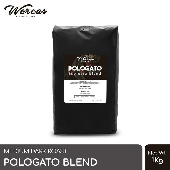 

WORCAS Kopi Pologato Espresso Blend 1 Kg