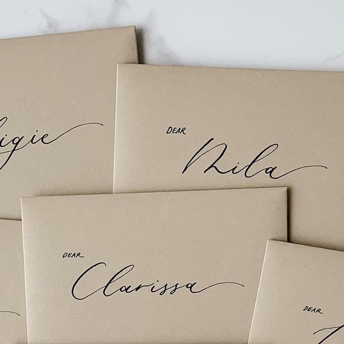 

CUSTOM HANDWRITTEN CALLIGRAPHY ENVELOPES/AMPLOP KODE 1261