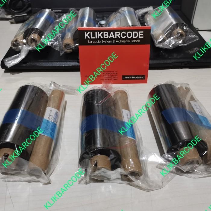 

ORIGINAL SATO WAX RESIN 85 X 100 METER RIBBON/PITA UNTUK CG 408 TT KODE 65