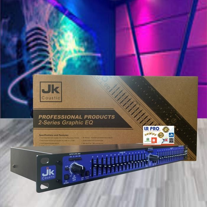 Equalizer 1U JX-215 Jk coustic