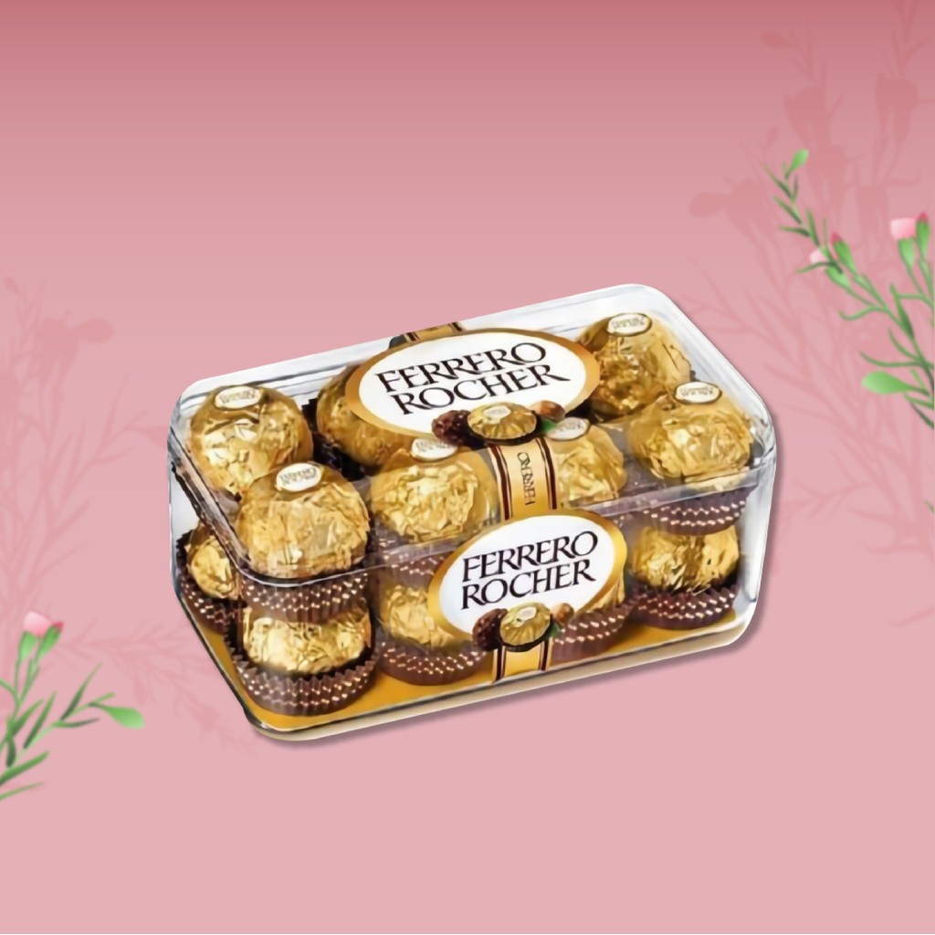 

Ferrero Rocher Chocolate Balls Isi 16 pcs 200 gram