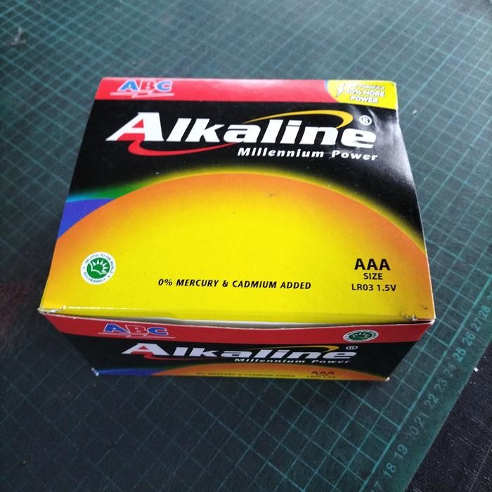 BATERAI ALKALINE AA(A2) DAN AAA(A3) HARGA PER BOX ISI 24 BATERAI