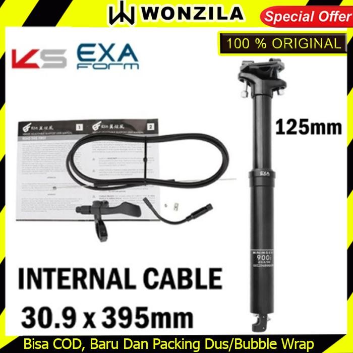 Ks Exa Form 900I Dropper Seatpost Hidrolik 30.9 X 395Mm Internal Cable