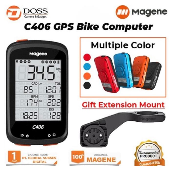 Magene C406 Speedometer Sepeda Gps
