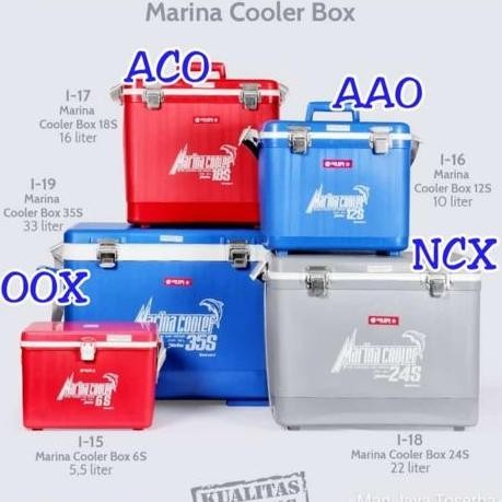 Tempat Es/Box Es Marina Cooler Lion Star