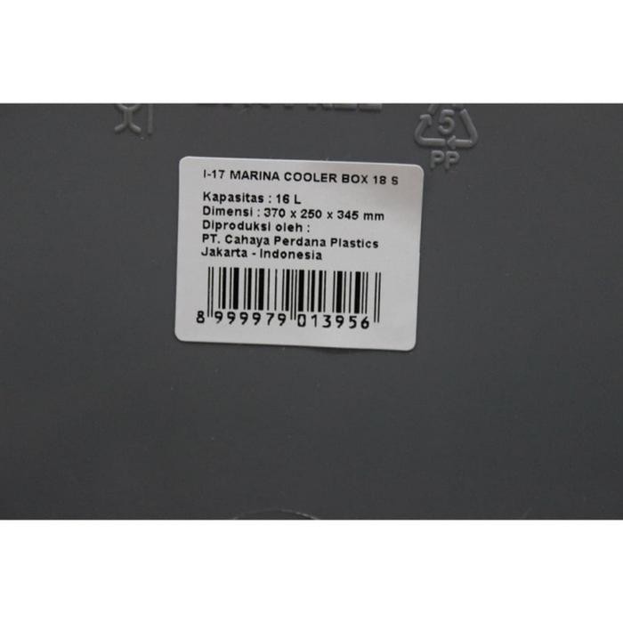 Marina 18S Cooler Box 16Liter Lion Star Tempat Daging Ikan Piknik