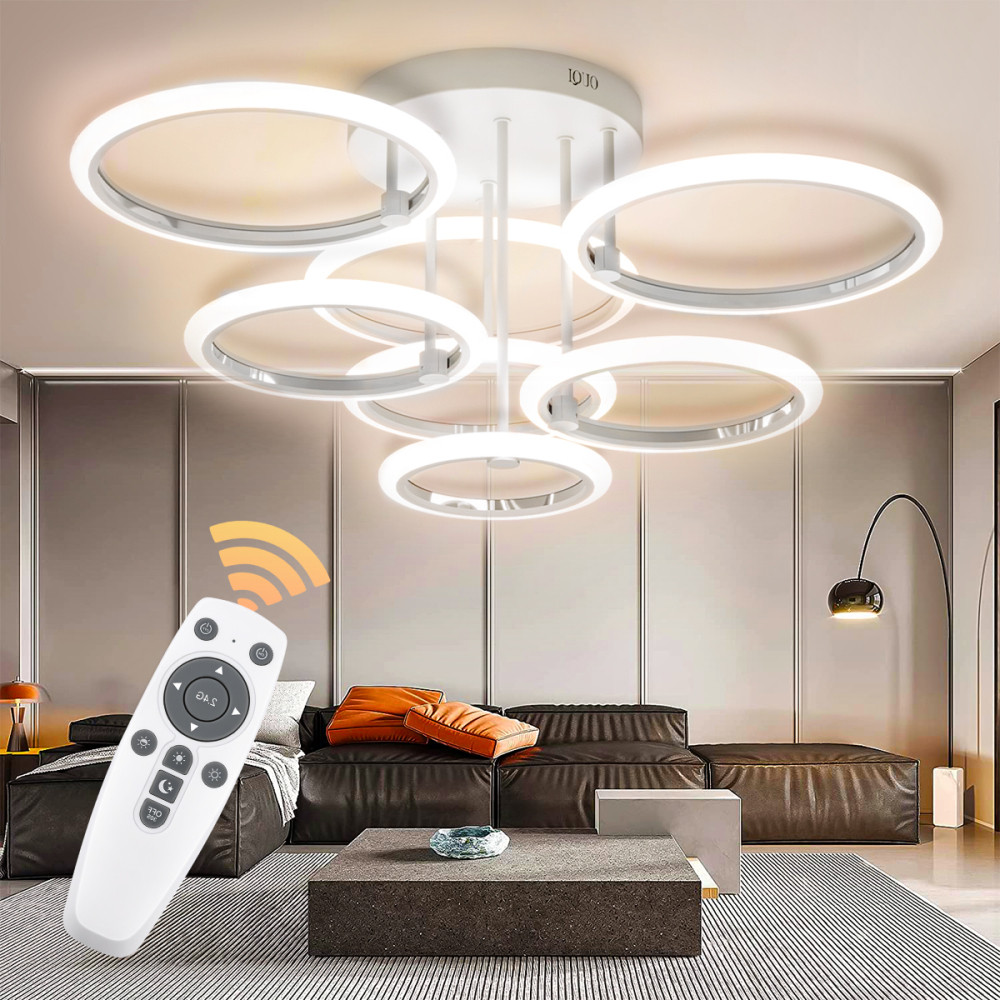 LED Ceiling Lights Chandelier Lamp Tuya Smart Luster Alexa App Remote