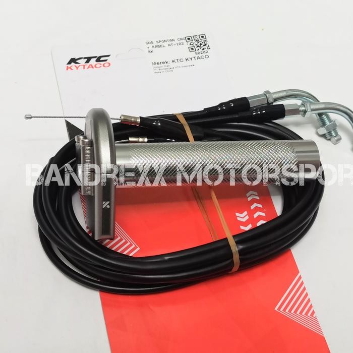 Gas Spontan KTC-Kytaco AT-02 R15-R25-MT25-Ninja 250-GSX-Satria Fu-CBR