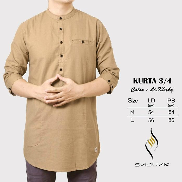 Baju Koko Pria Kemeja koko Produck Sajuak/Agera Original