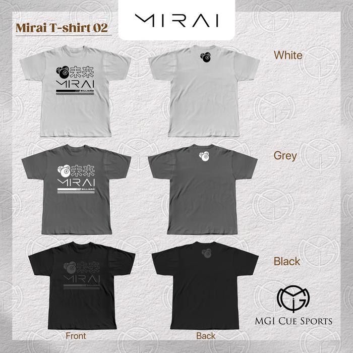 Mirai Billiard T-Shirt 02 Terlaris
