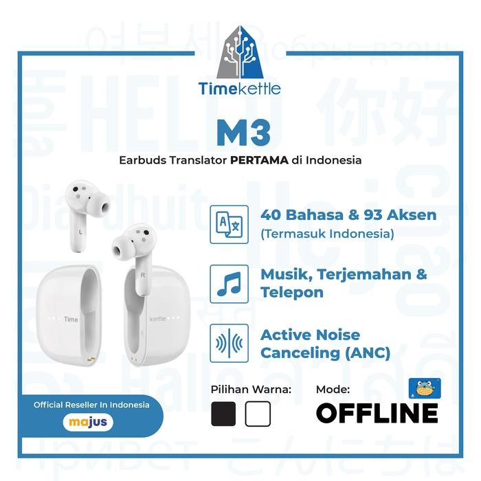 

Alat Penerjemah - Timekettle M3 Translator (Offline)